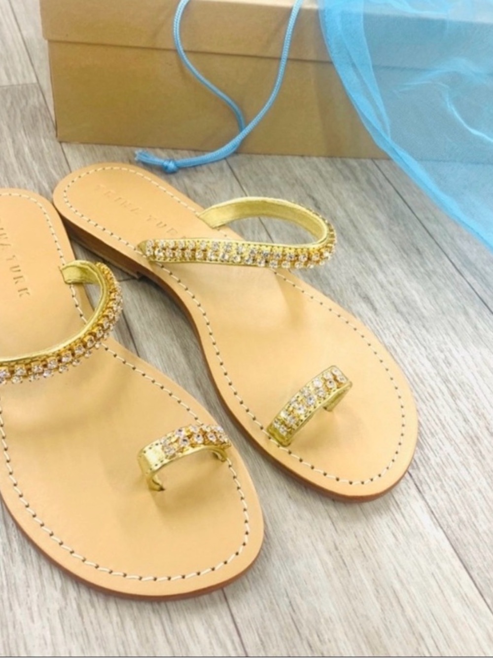 Trina Turk Oasis Sandal in Gold
👡🩵🥂 - Picture 5 of 5